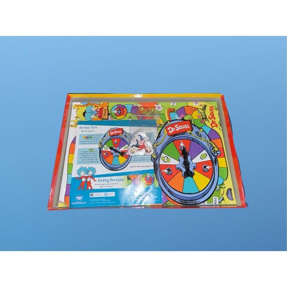 Dr. Seuss Surprise Slides Board Game Cat in the Hat Wonder Forge Complete - Picture 9 of 11